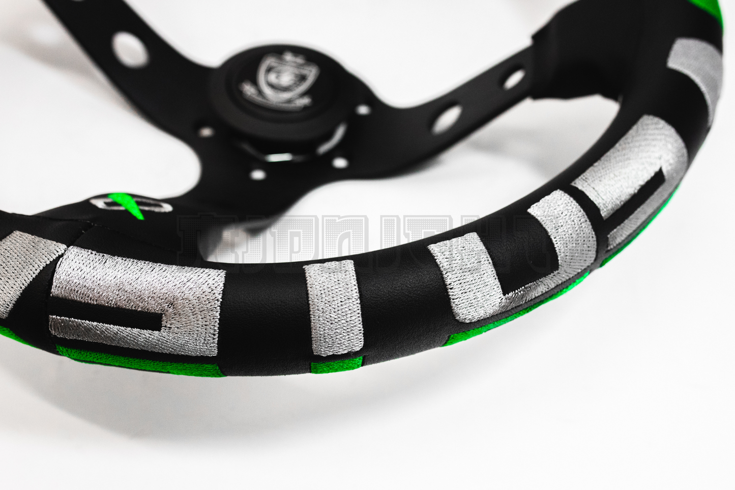 Vertex 1996 Style 320mm Leather Steering Wheel