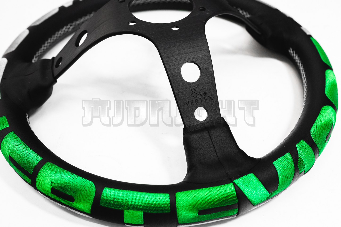 Vertex 1996 Style 320mm Leather Steering Wheel