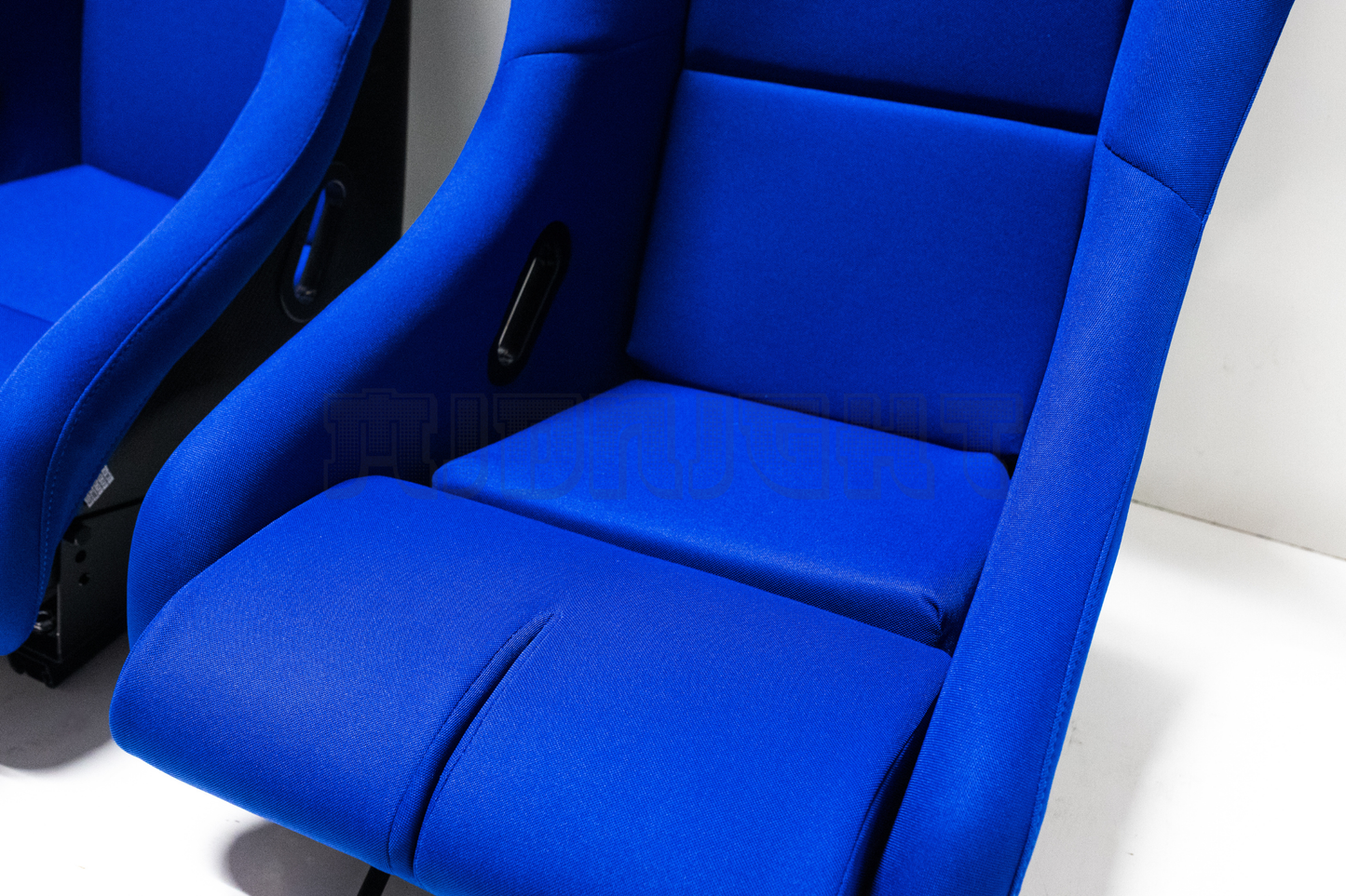 Bride VIOS III Style Blue Carbon Fiber Fixed Back Bucket Seat