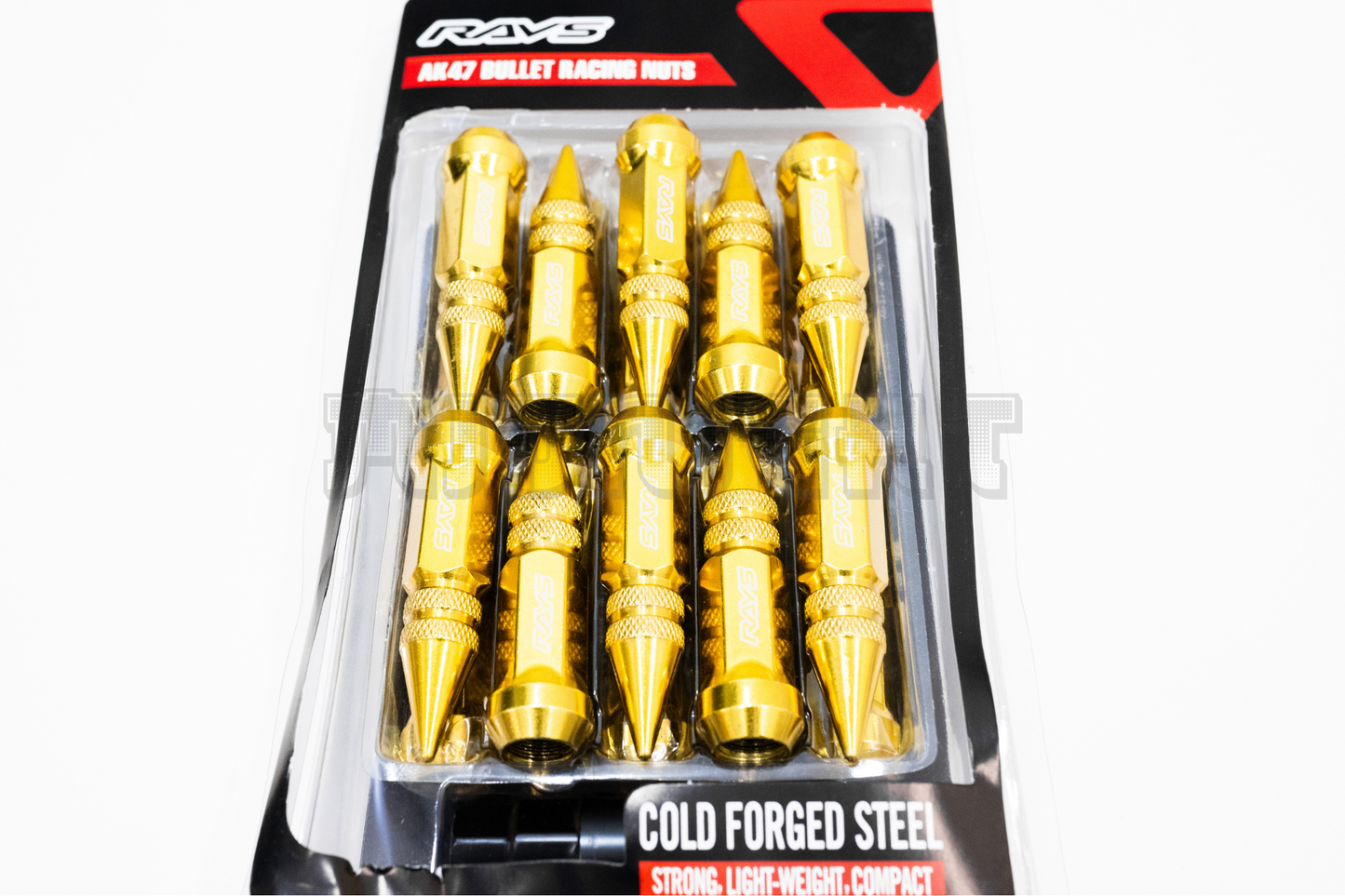 JDM Rays Style Gold Spike Racing Quality Lug Nut Set M14x1.5