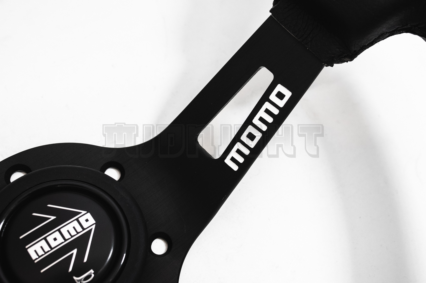 MOMO MOD 08 Style 350mm Leather Steering Wheel
