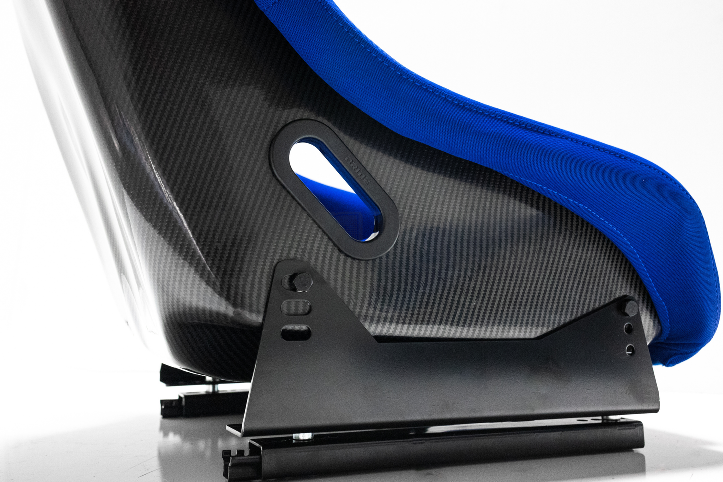 Bride VIOS III Style Blue Carbon Fiber Fixed Back Bucket Seat