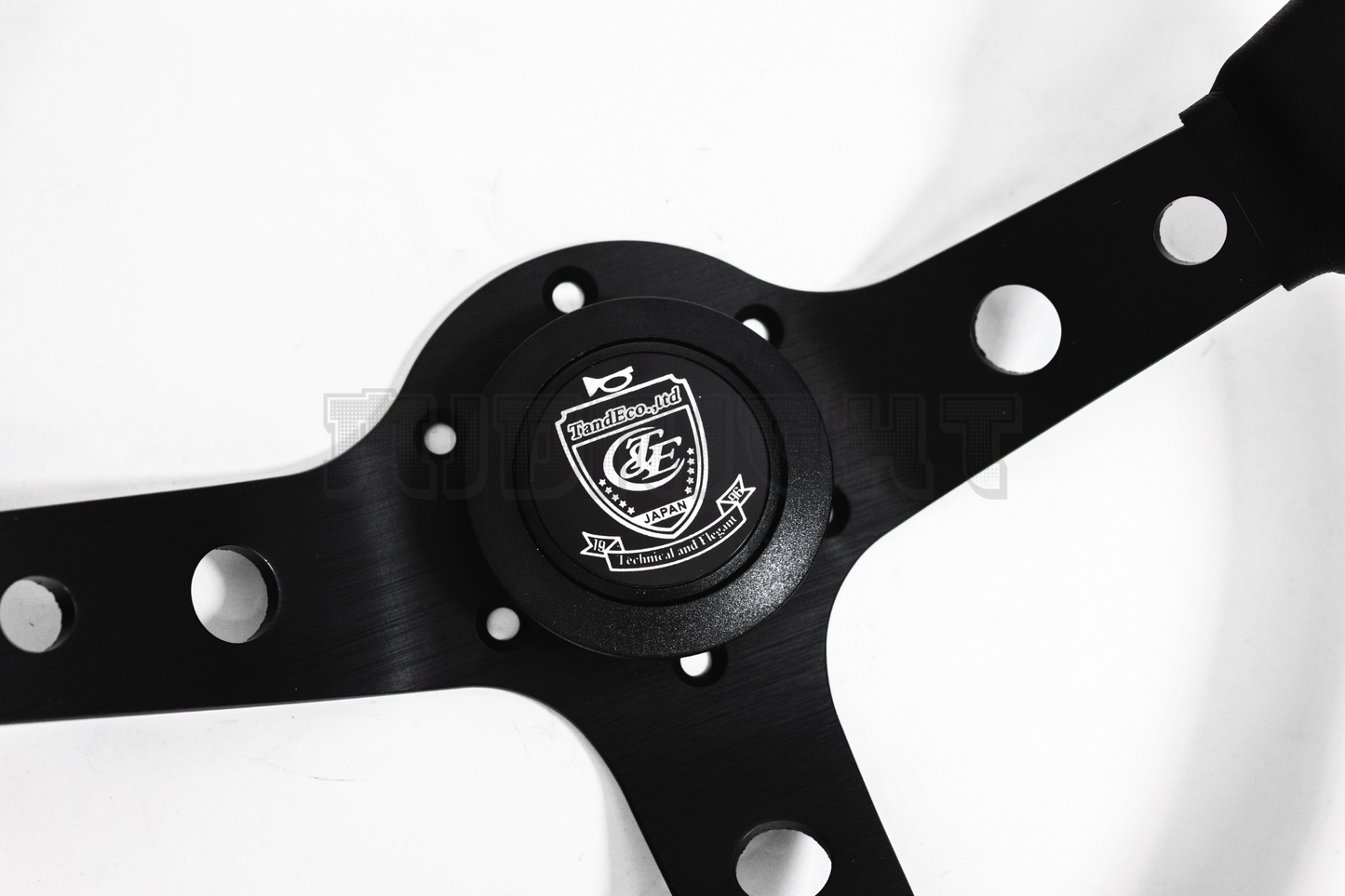 Vertex 1996 Style 350mm Leather Steering Wheel