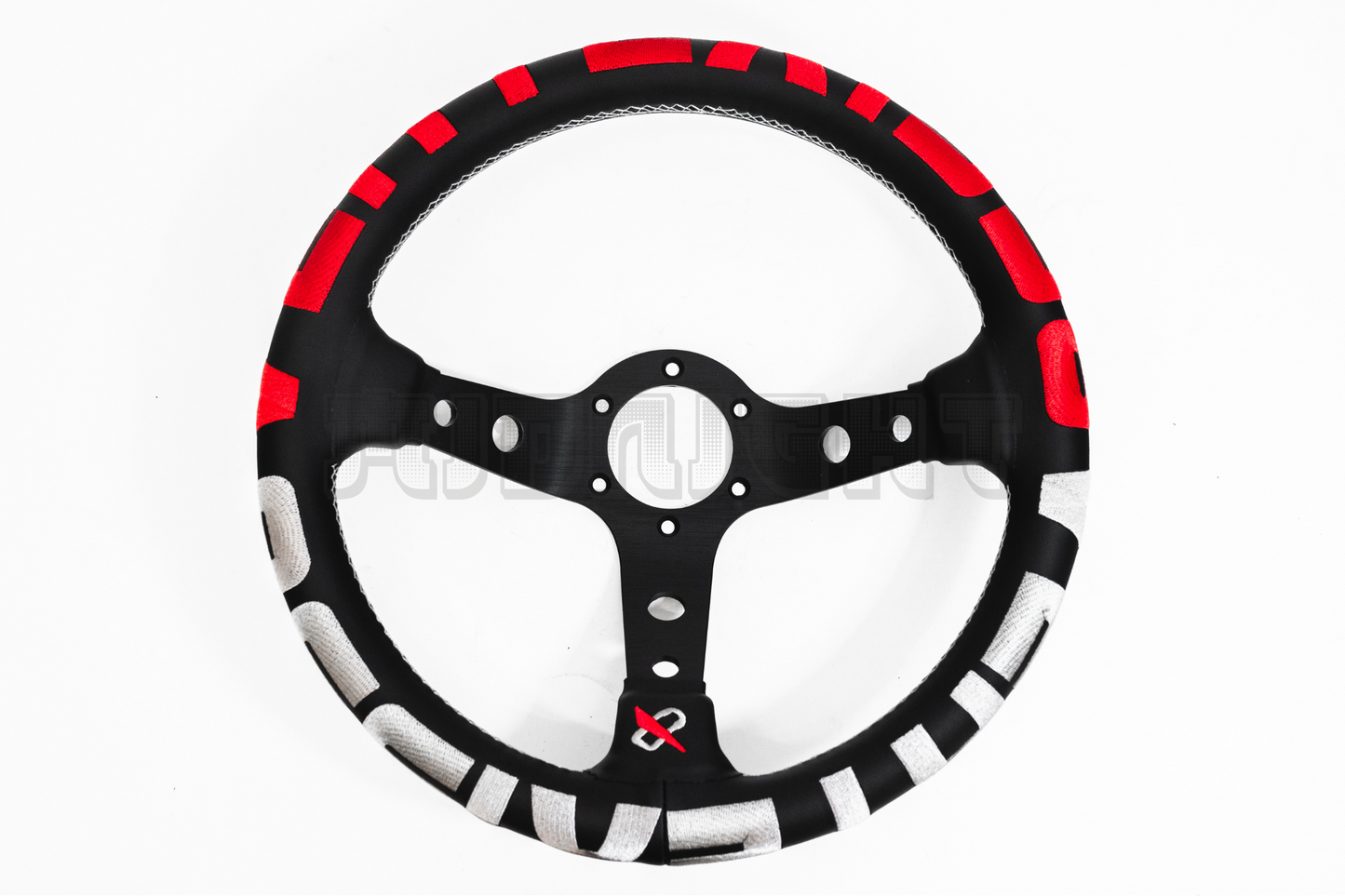 Vertex 1996 Style 350mm Leather Steering Wheel