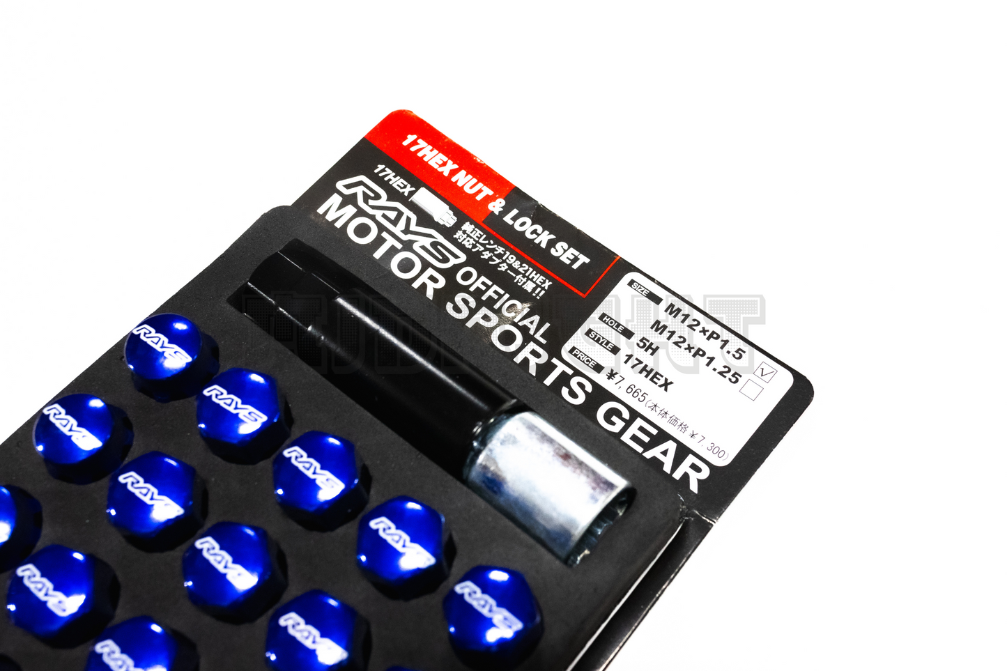 Rays 17Hex Nut & Lock Set M12xP1.5