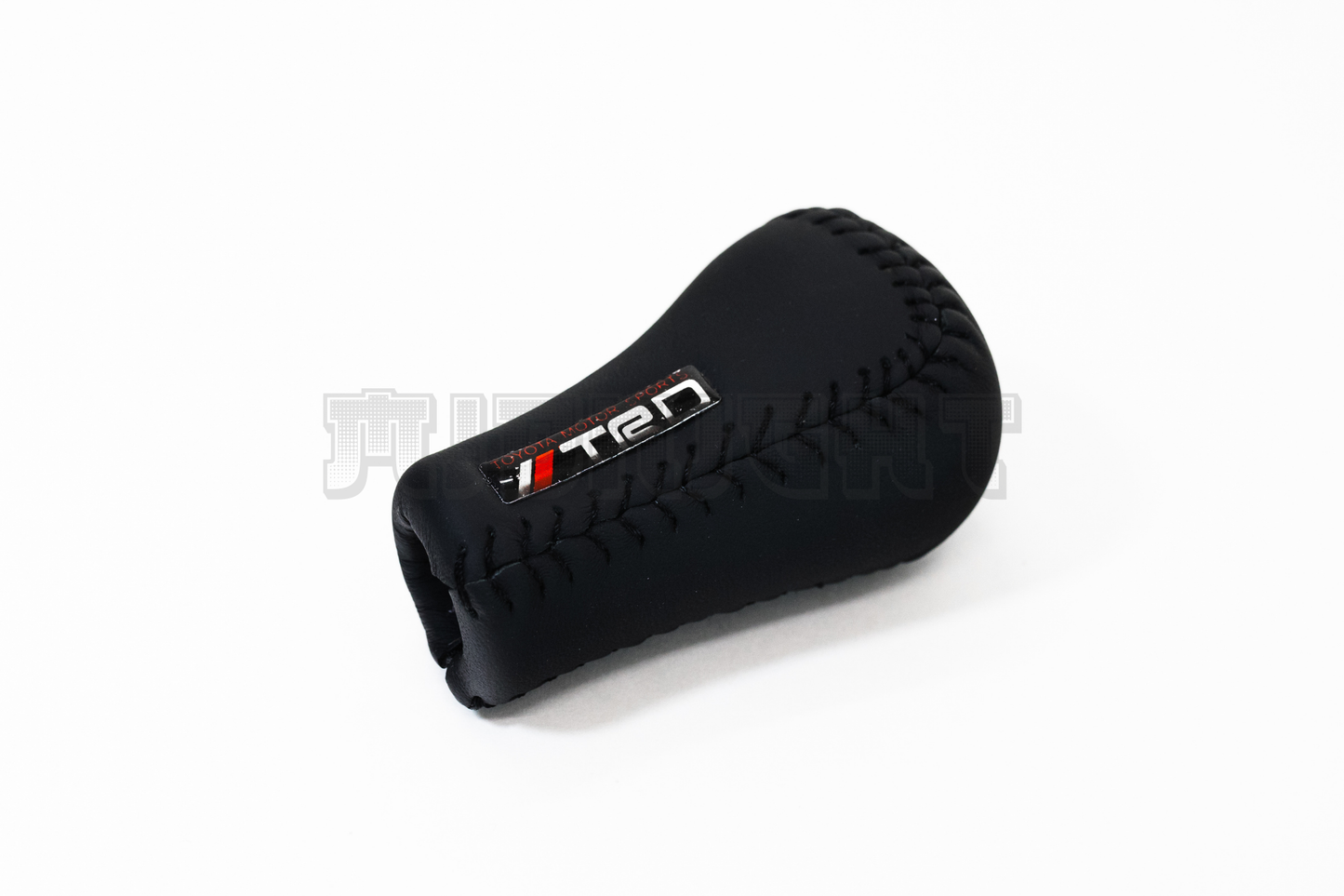 TRD Toyota Leather Stitched Manual 5 Speed Gear Shift Knob