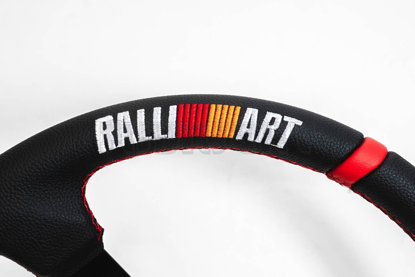 RalliArt Style Leather Steering Wheel