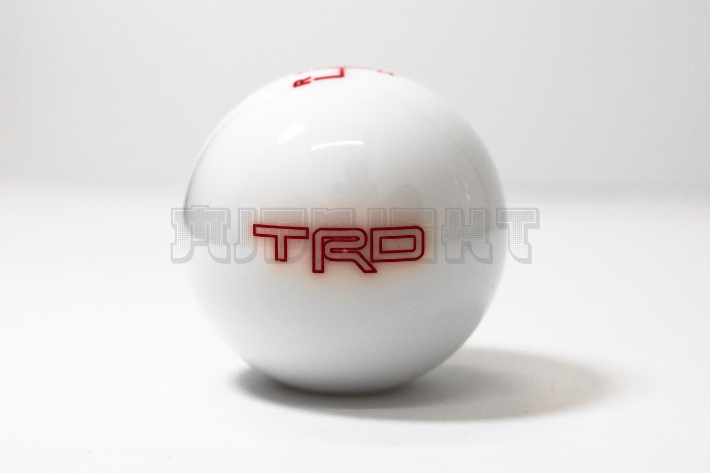 Toyota TRD Style White 6 Speed MT Universal Shift Knob