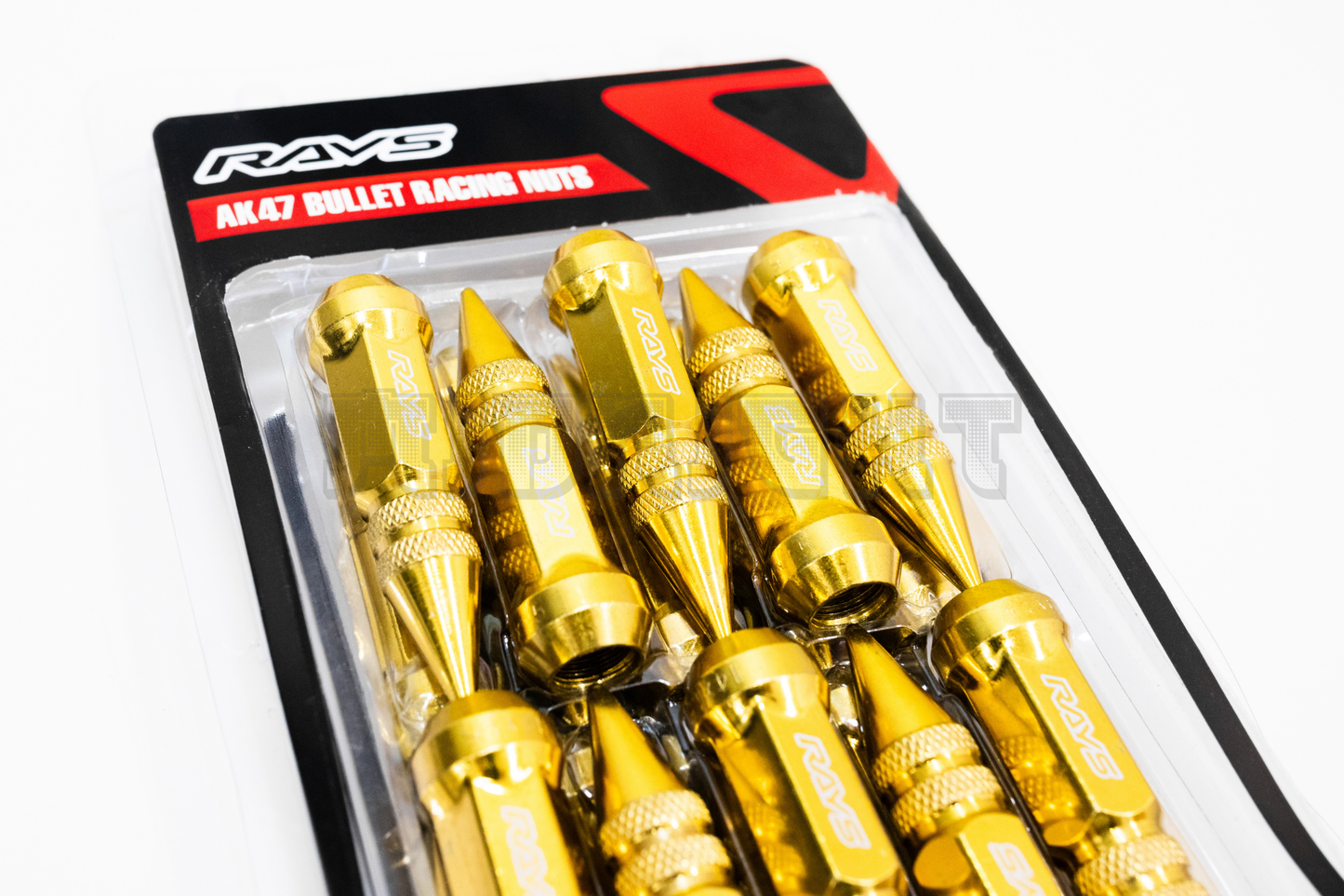 JDM Rays Style Gold Spike Racing Quality Lug Nut Set M14x1.5