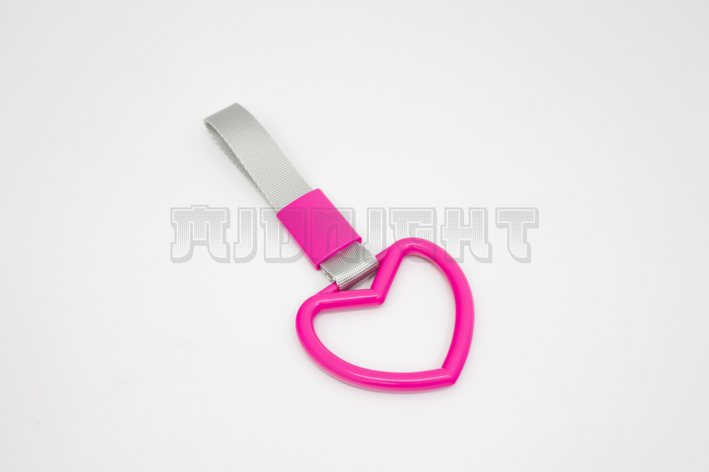 Pink And White Heart-Shaped Tsurikawa