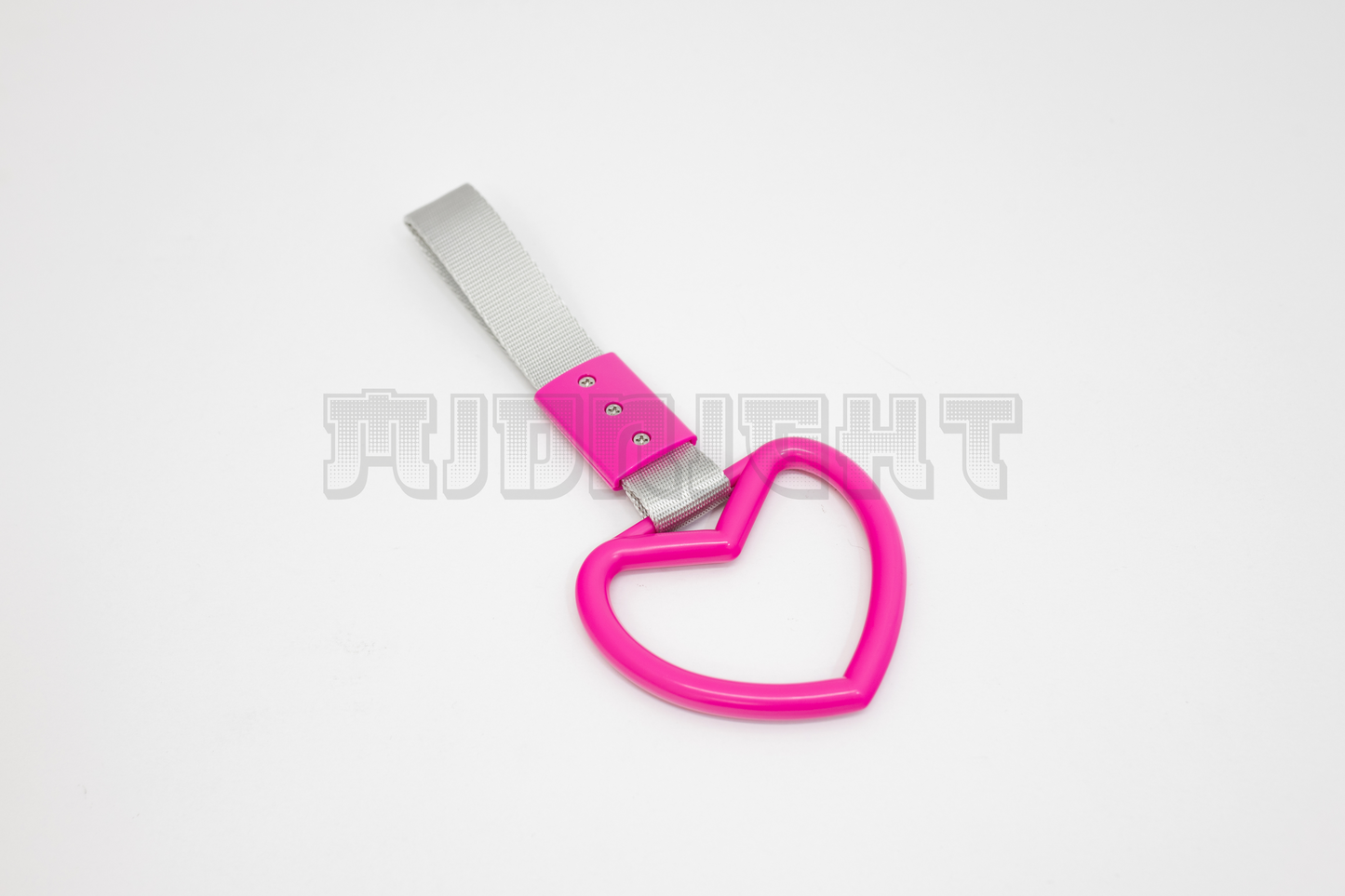 Pink And White Heart-Shaped Tsurikawa