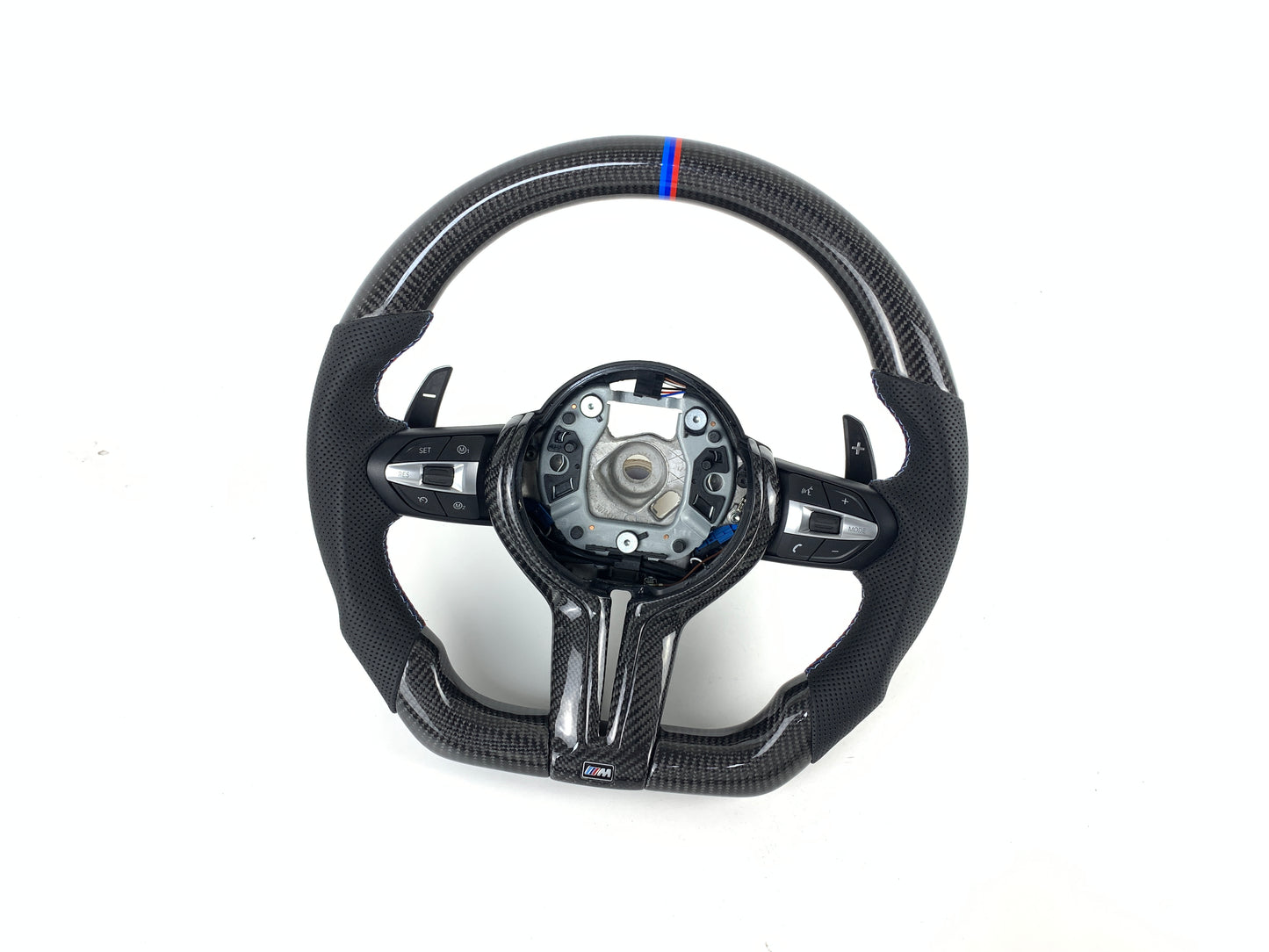 Carbon Fiber Steering Wheel For BMW F10 5 Series 6 Series 2012-2018