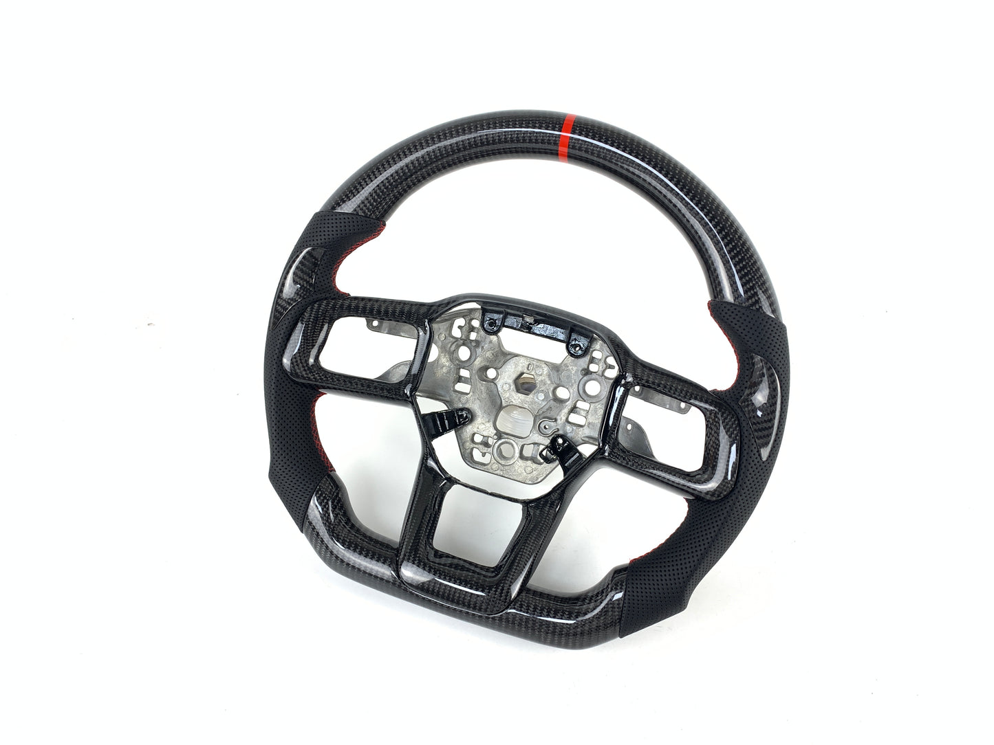 Carbon Fiber Steering Wheel For Ford Mustang 2024-2025