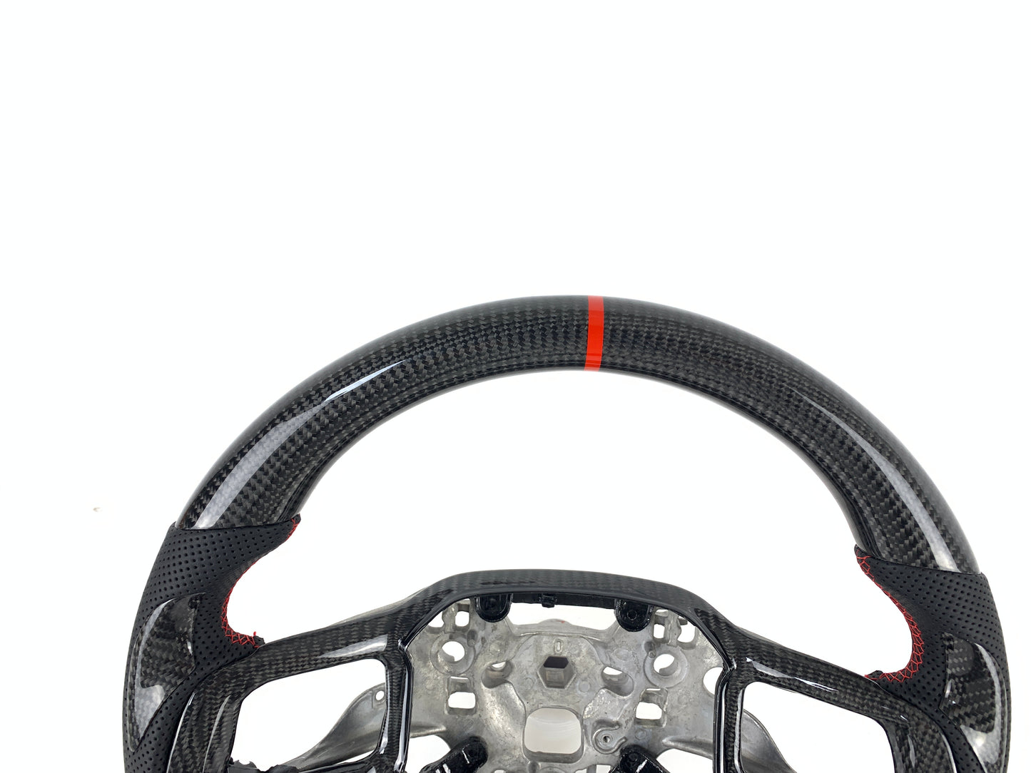 Carbon Fiber Steering Wheel For Ford Mustang 2024-2025