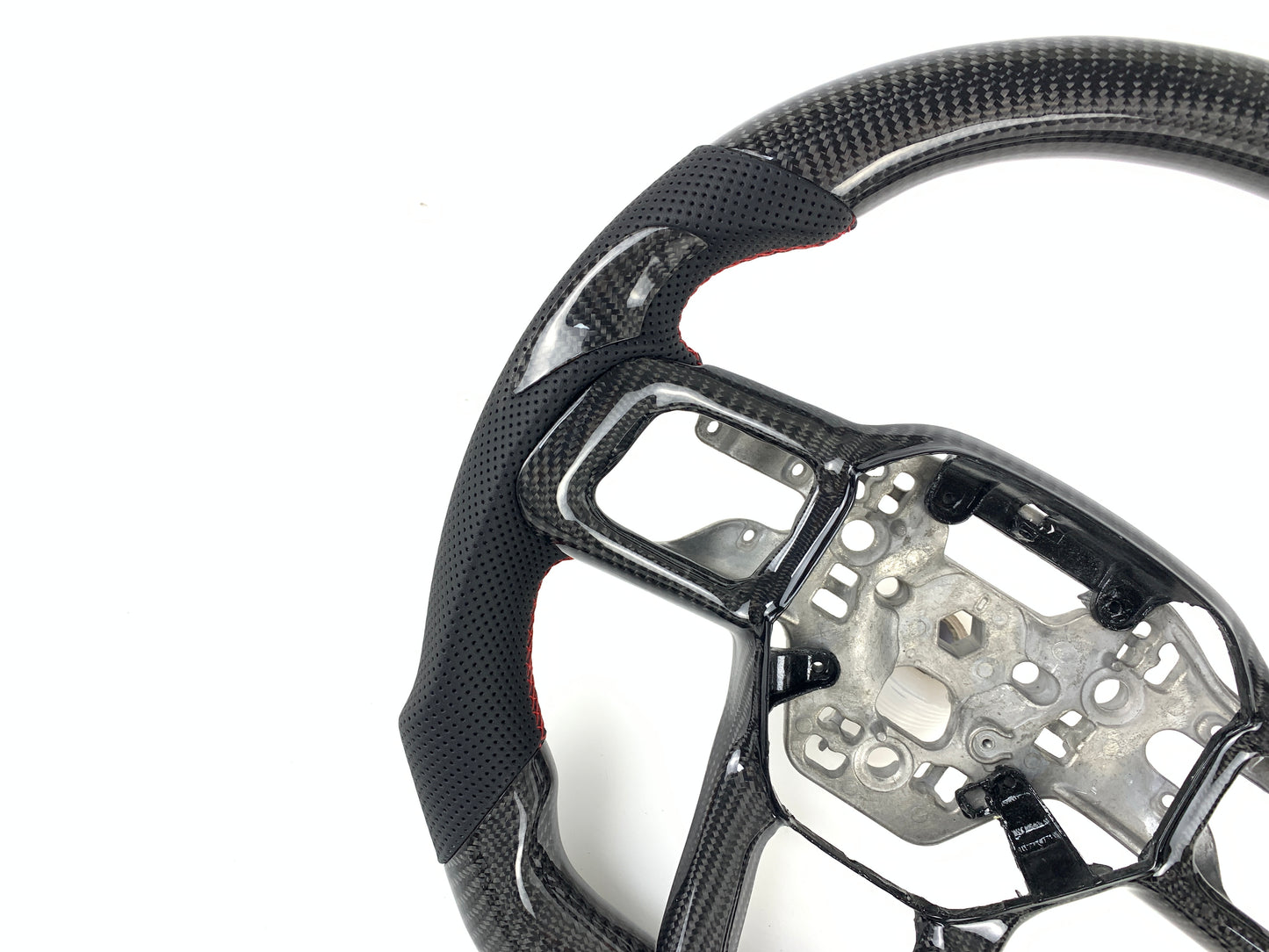 Carbon Fiber Steering Wheel For Ford Mustang 2024-2025