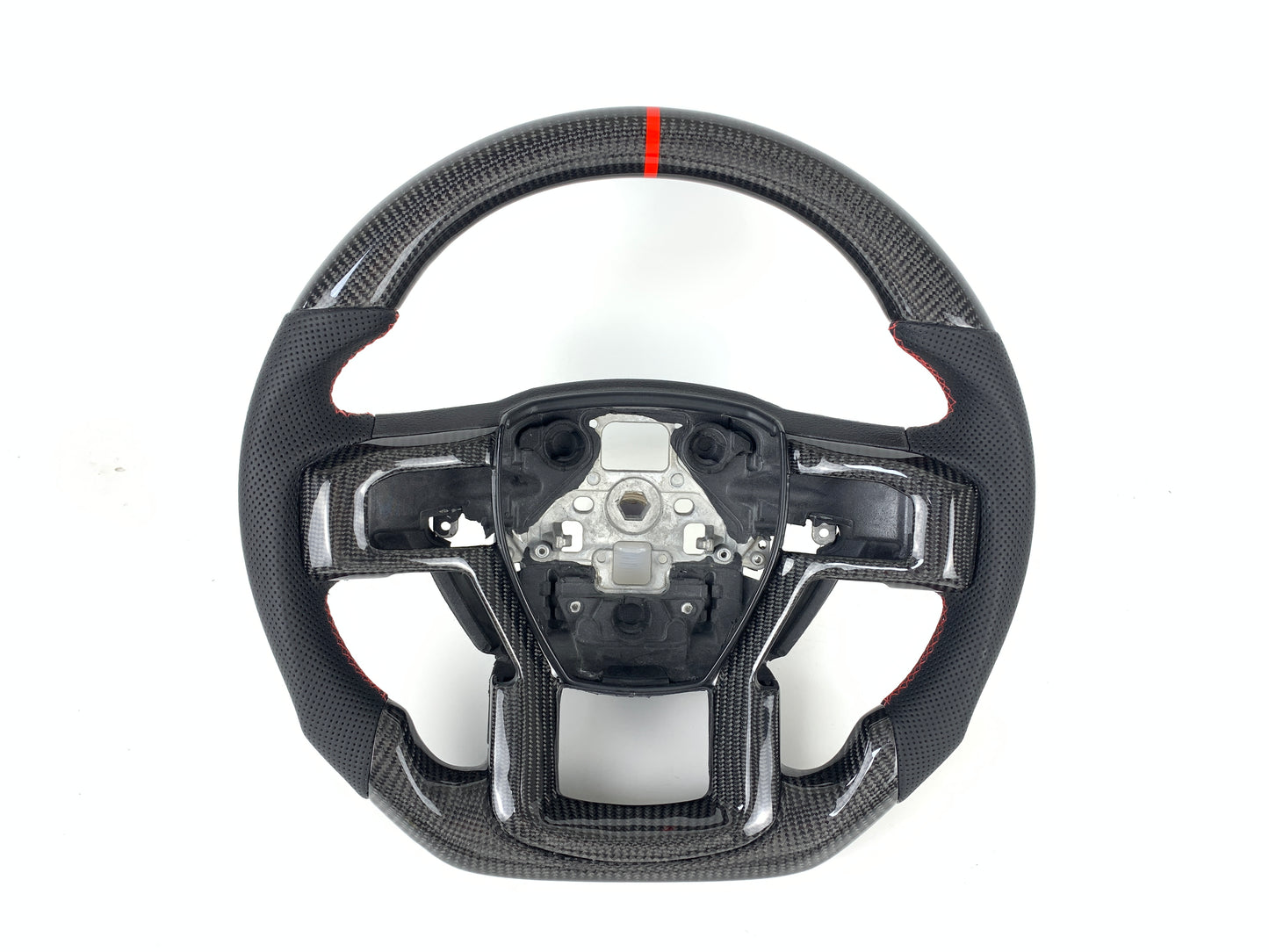 Carbon Fiber Steering Wheel For Ford F-150 Raptor 2015-2022