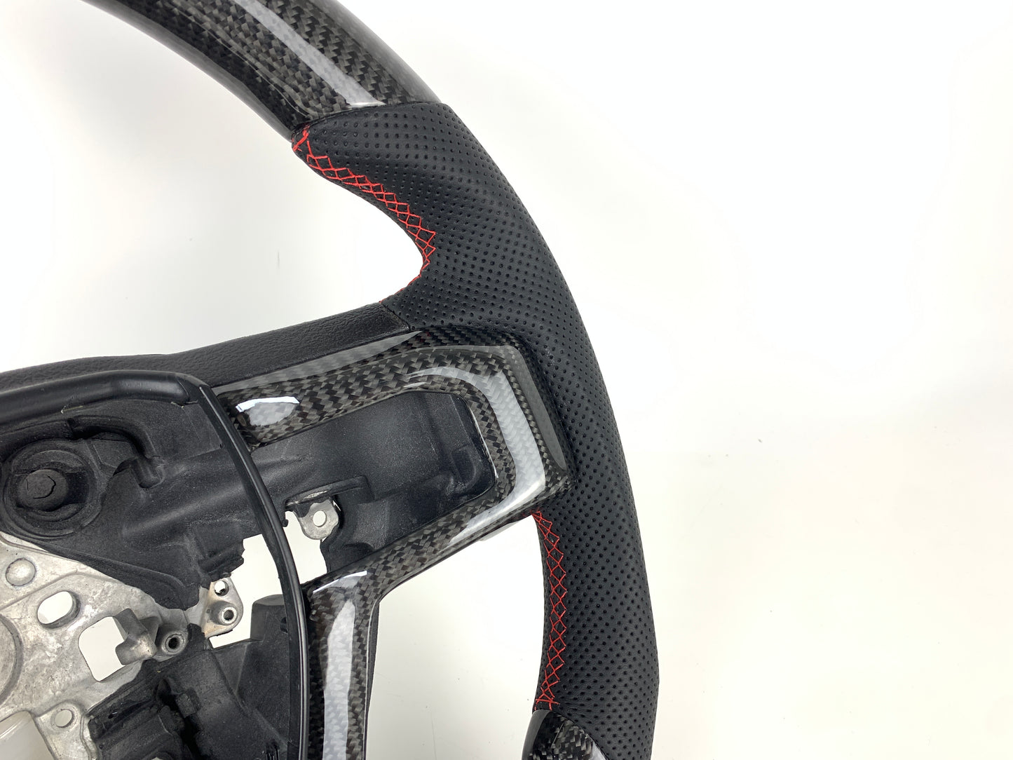Carbon Fiber Steering Wheel For Ford F-150 Raptor 2015-2022