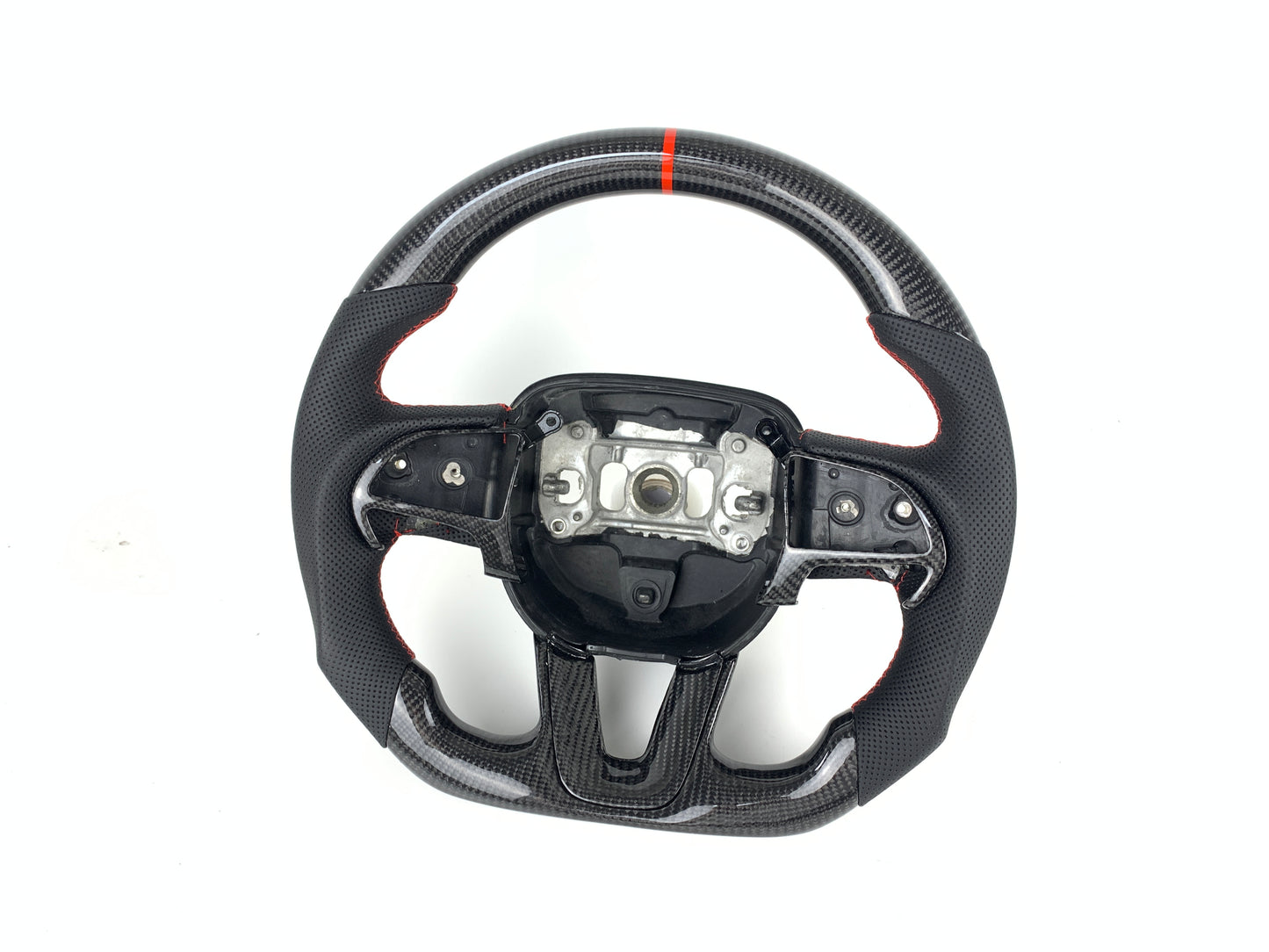 Carbon Fiber Steering Wheel For Dodge Challenger & Charger 2015-2024