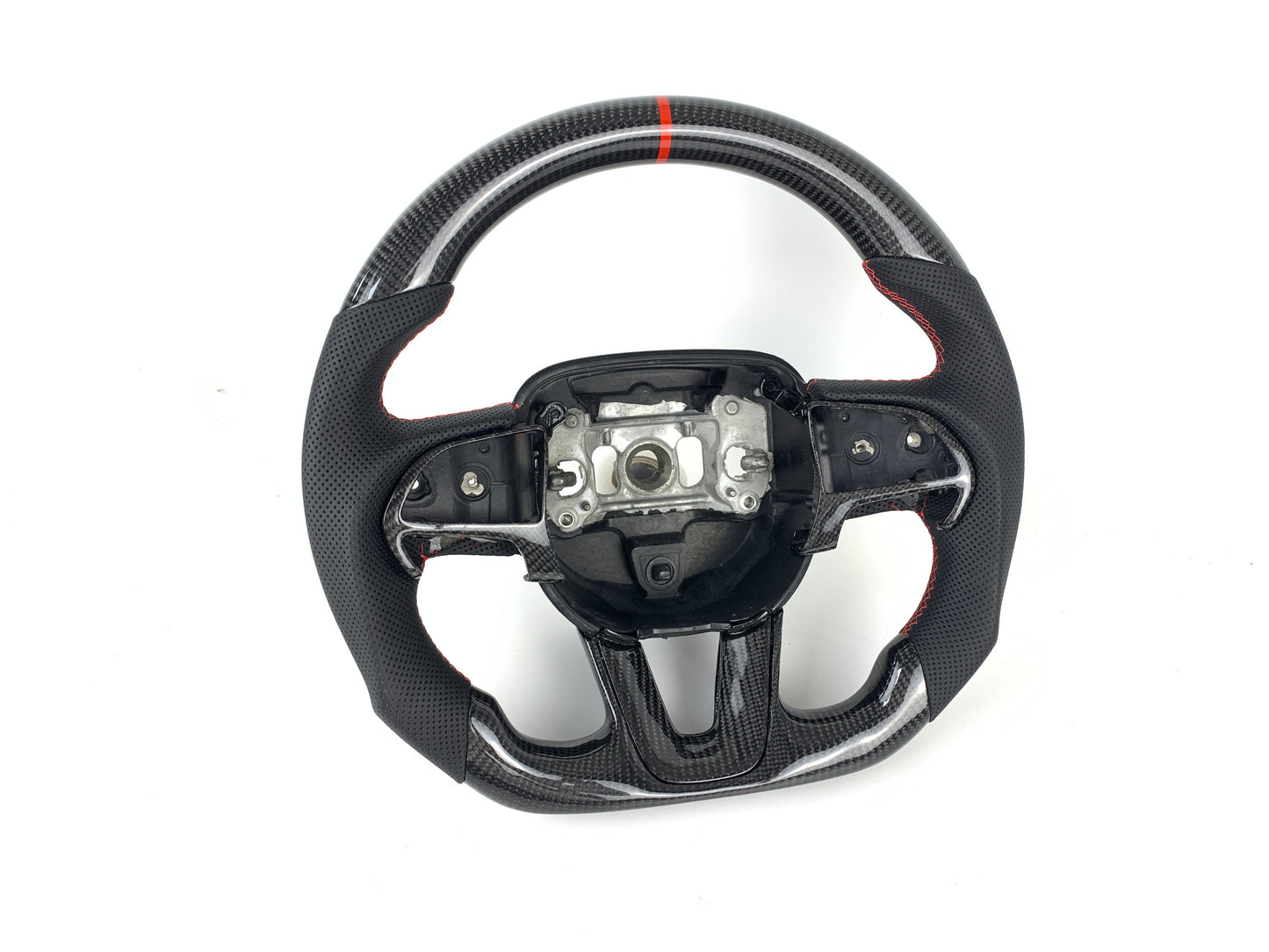 Carbon Fiber Steering Wheel For Dodge Challenger & Charger 2015-2024