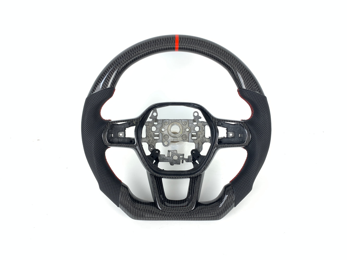 Carbon Fiber Steering Wheel For 11th Gen Honda Civic 2022-2024