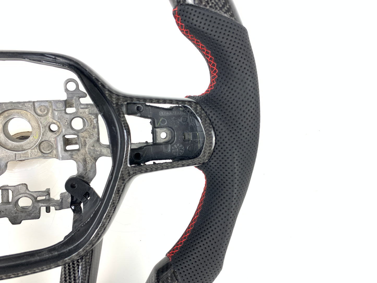 Carbon Fiber Steering Wheel For 11th Gen Honda Civic 2022-2024