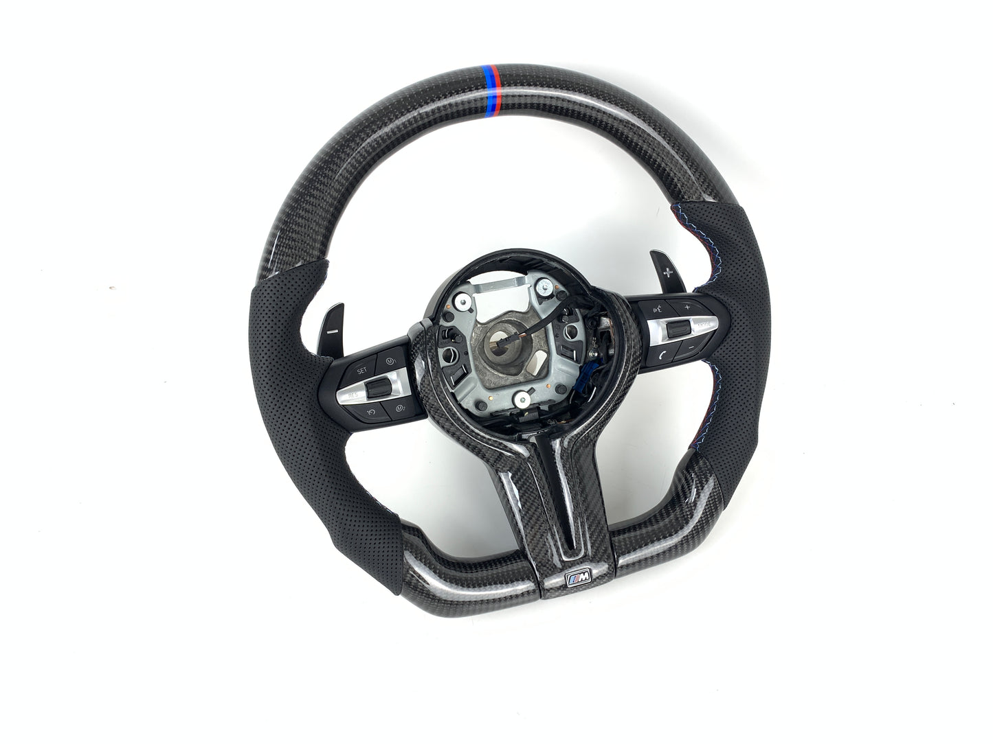 Carbon Fiber Steering Wheel For F30 F32 F80 F82 BMW M2 M3 M4 X3 X4 X5 X6 2012-2018
