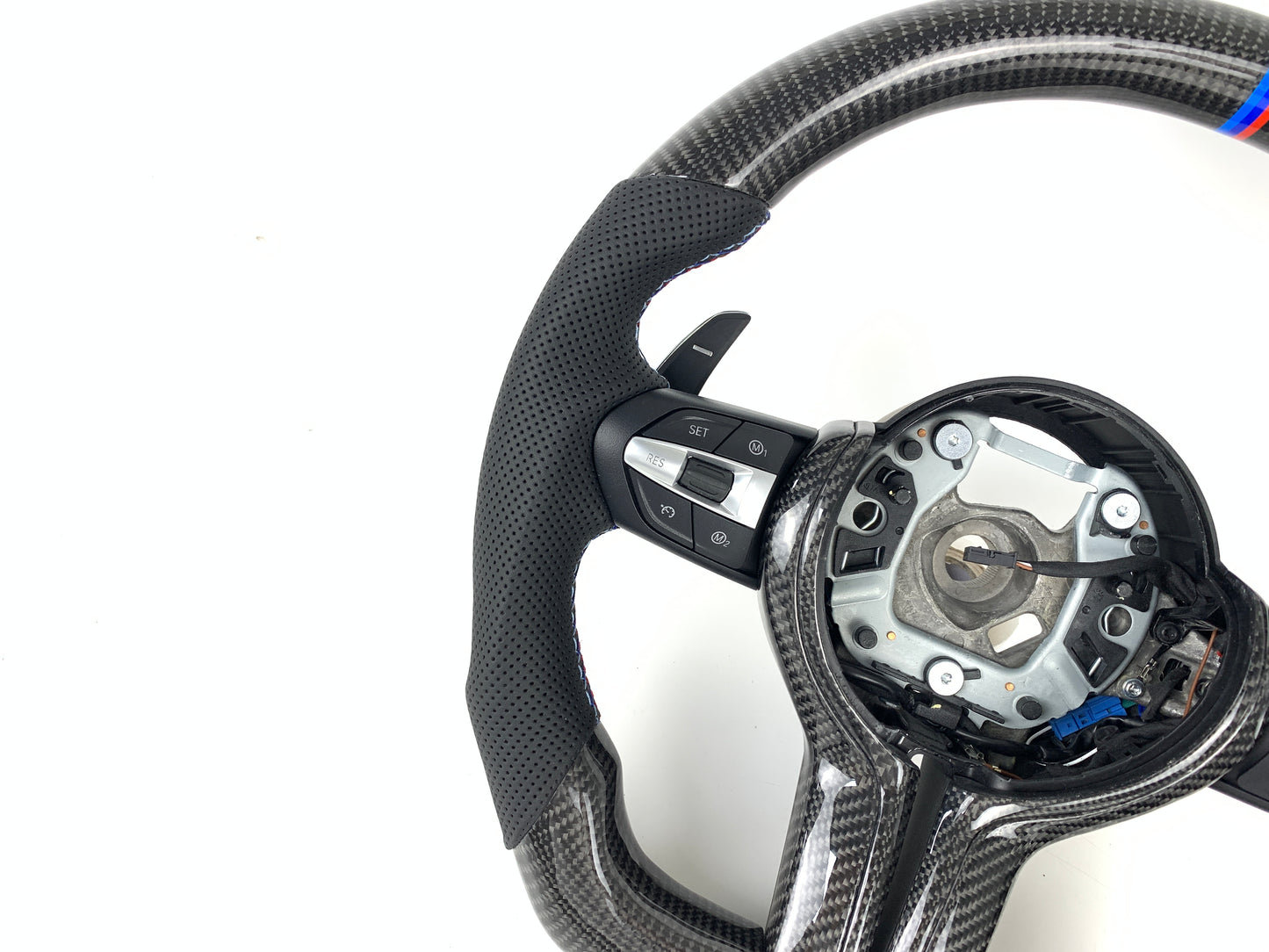 Carbon Fiber Steering Wheel For F30 F32 F80 F82 BMW M2 M3 M4 X3 X4 X5 X6 2012-2018