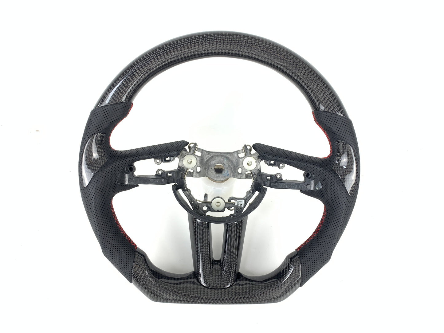 Carbon Fiber Steering Wheel For Mazda 3 2019-2023