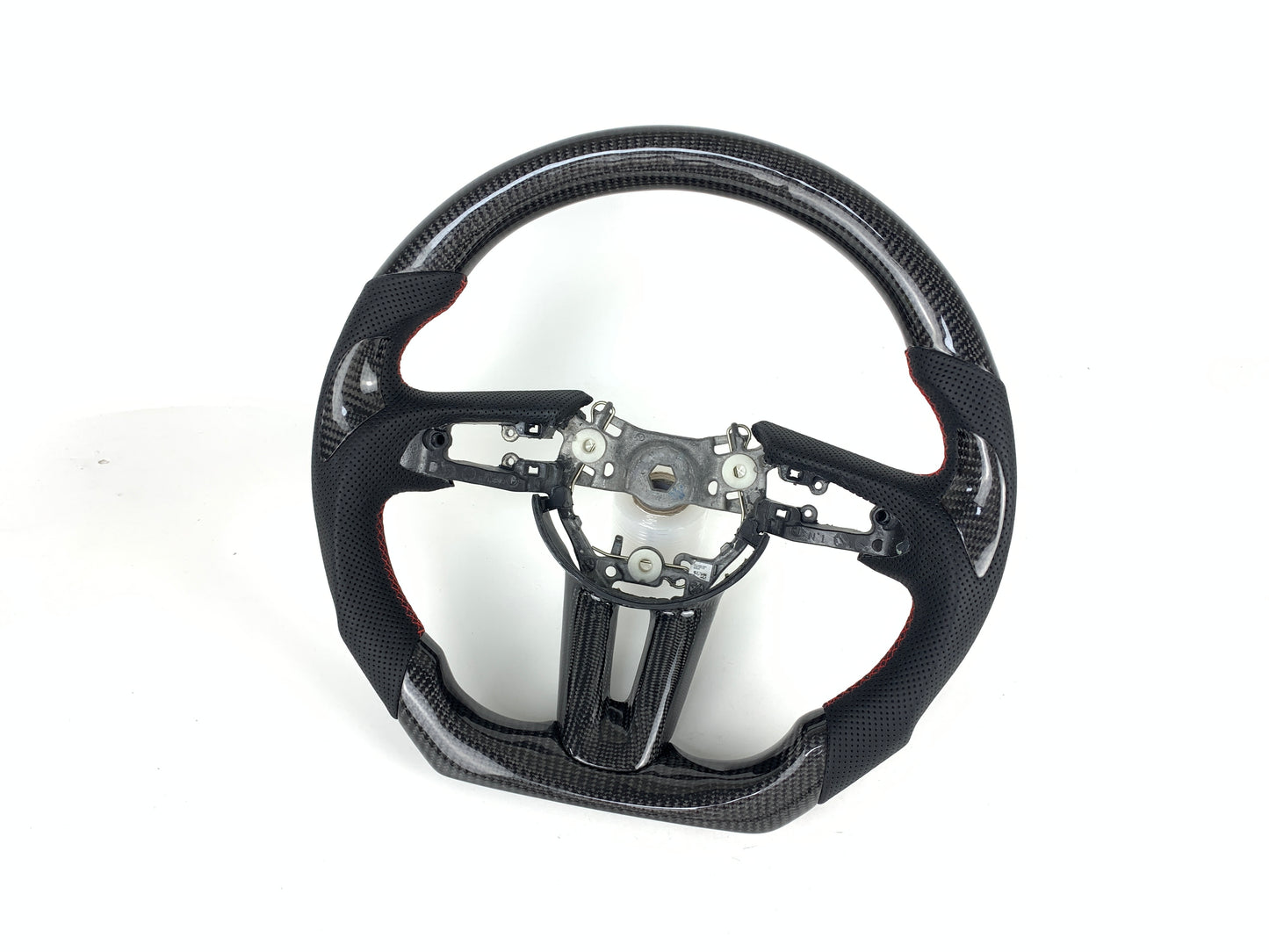 Carbon Fiber Steering Wheel For Mazda 3 2019-2023