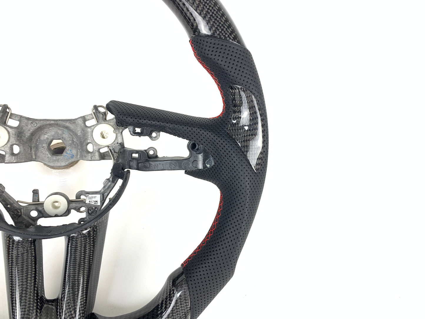 Carbon Fiber Steering Wheel For Mazda 3 2019-2023