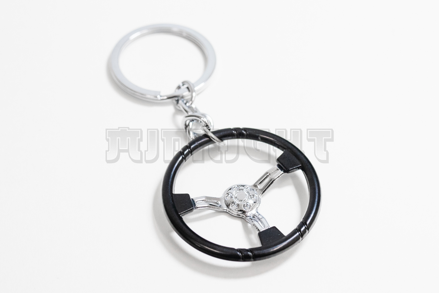 Black Quick Release Steering Wheel Keychain