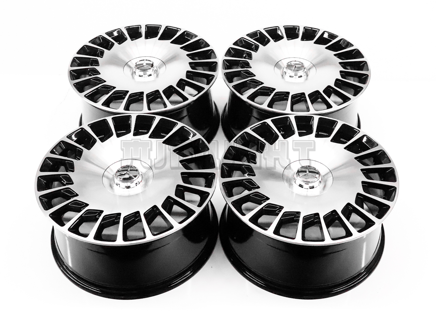 20" Machined AMG Style Wheels For Mercedes (5x112) Square Set