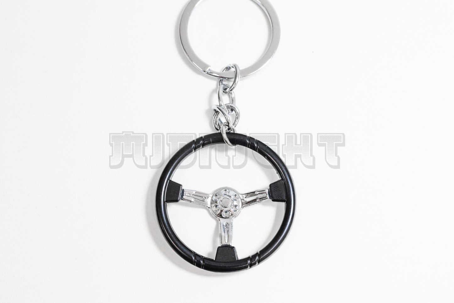 Black Quick Release Steering Wheel Keychain