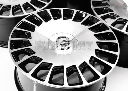 20" Machined AMG Style Wheels For Mercedes (5x112) Square Set