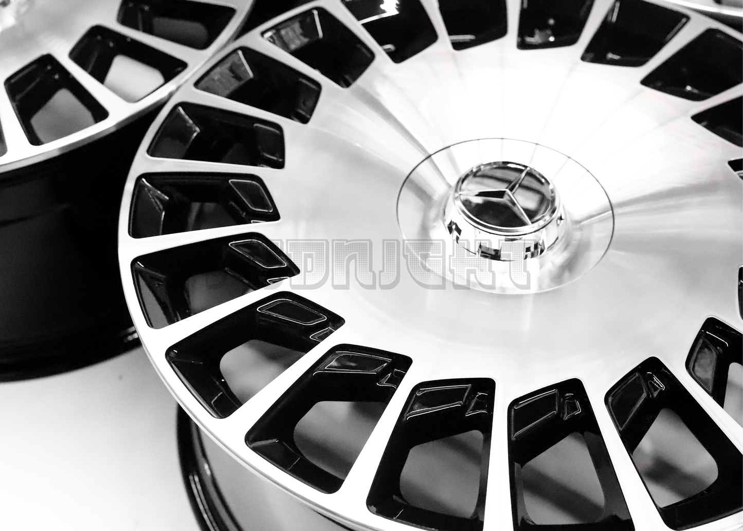 20" Machined AMG Style Wheels For Mercedes (5x112) Square Set