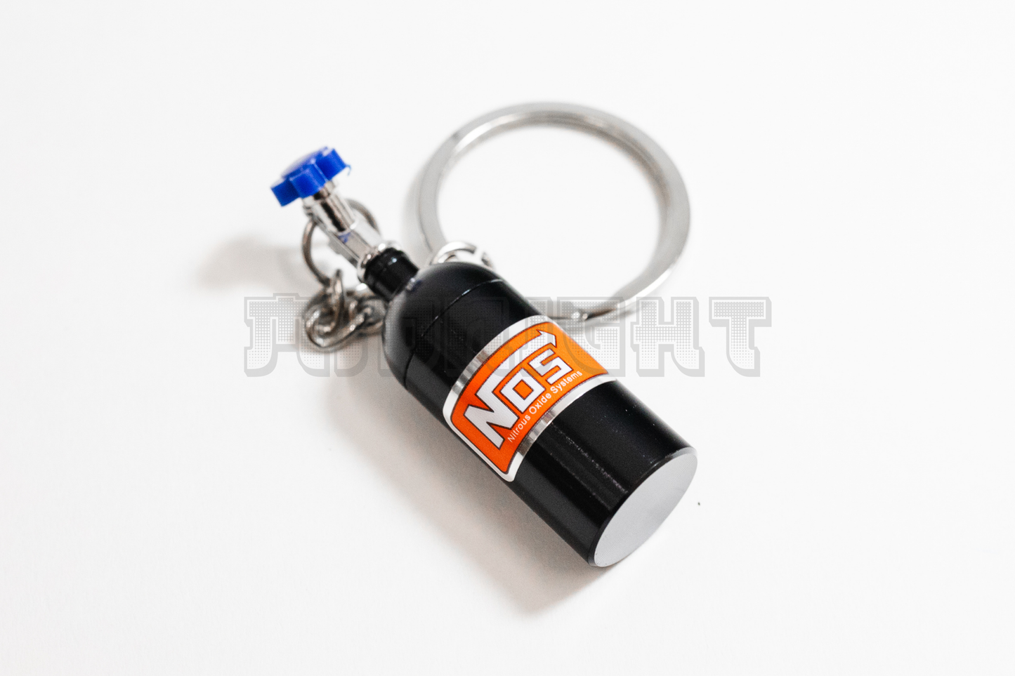 Black NOS Tank Keychain