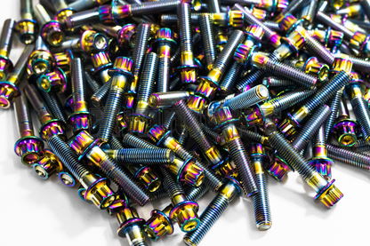 160PCS M8 x 1.25 x 32mm Neochrome 12 Point Wheel Bolts & Nuts