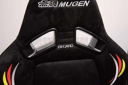 Recaro Mugen MS-7 Style Black Suede Alcantara Reclinable Bucket Seat