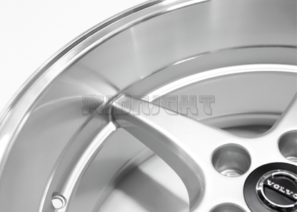 Silver Machined Lip Wheels For Volvo Squared Set