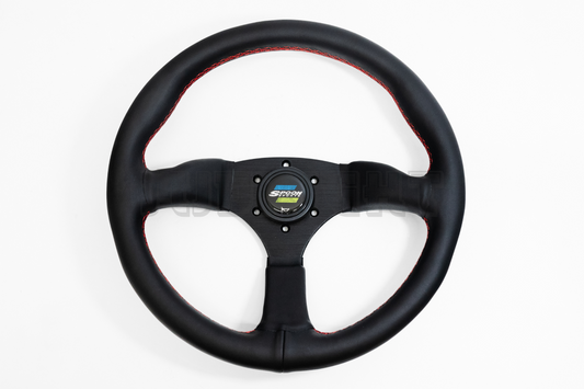 Spoon Sports Style 350mm Leather Steering Wheel