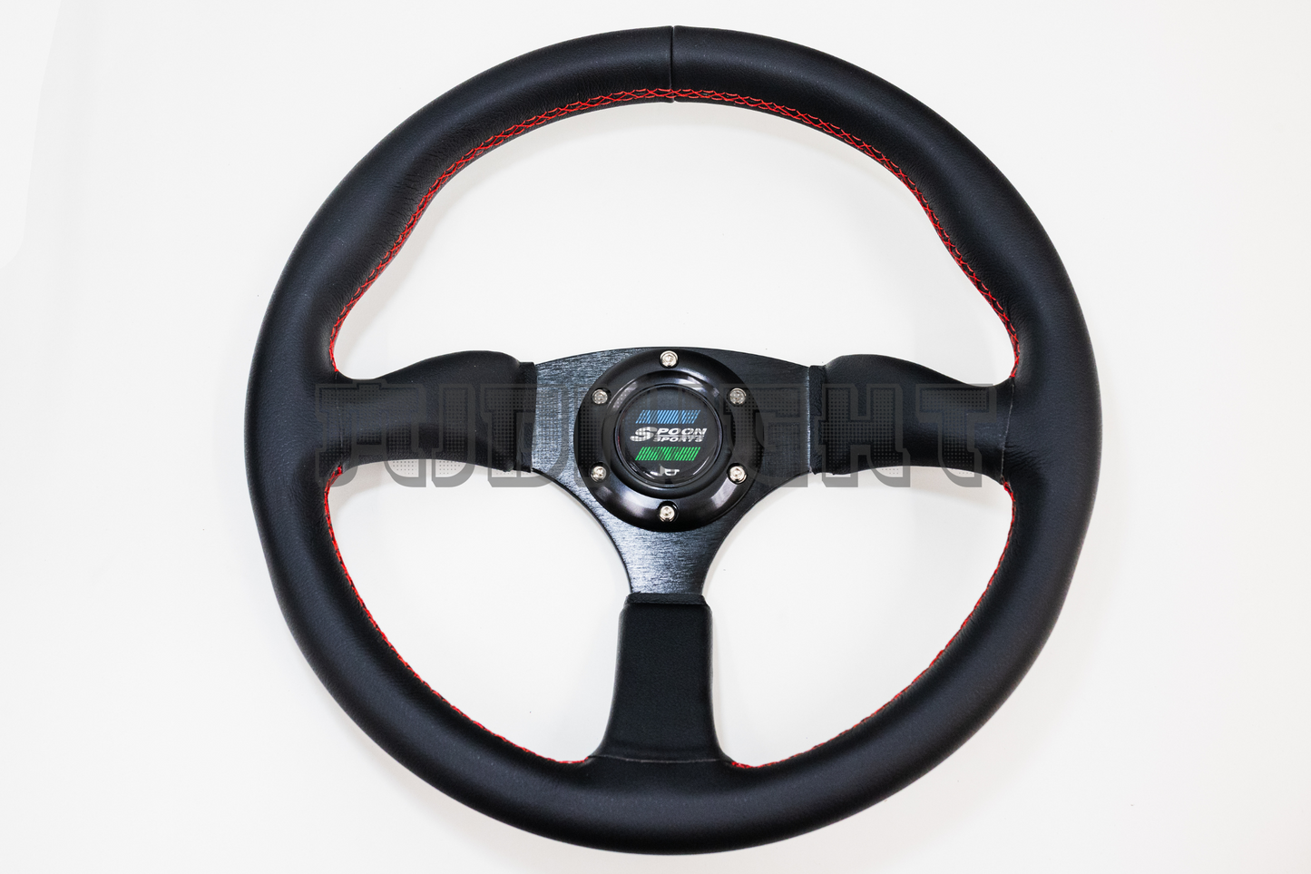 Spoon Sports Style 350mm Leather Steering Wheel
