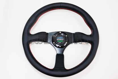 Spoon Sports Style 350mm Leather Steering Wheel