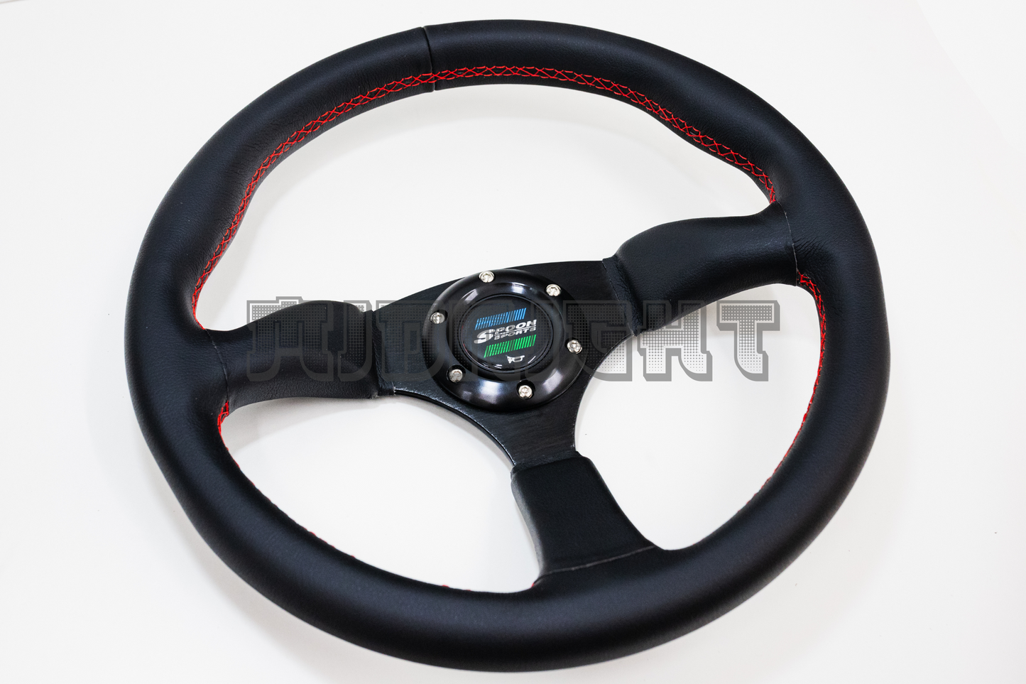 Spoon Sports Style 350mm Leather Steering Wheel