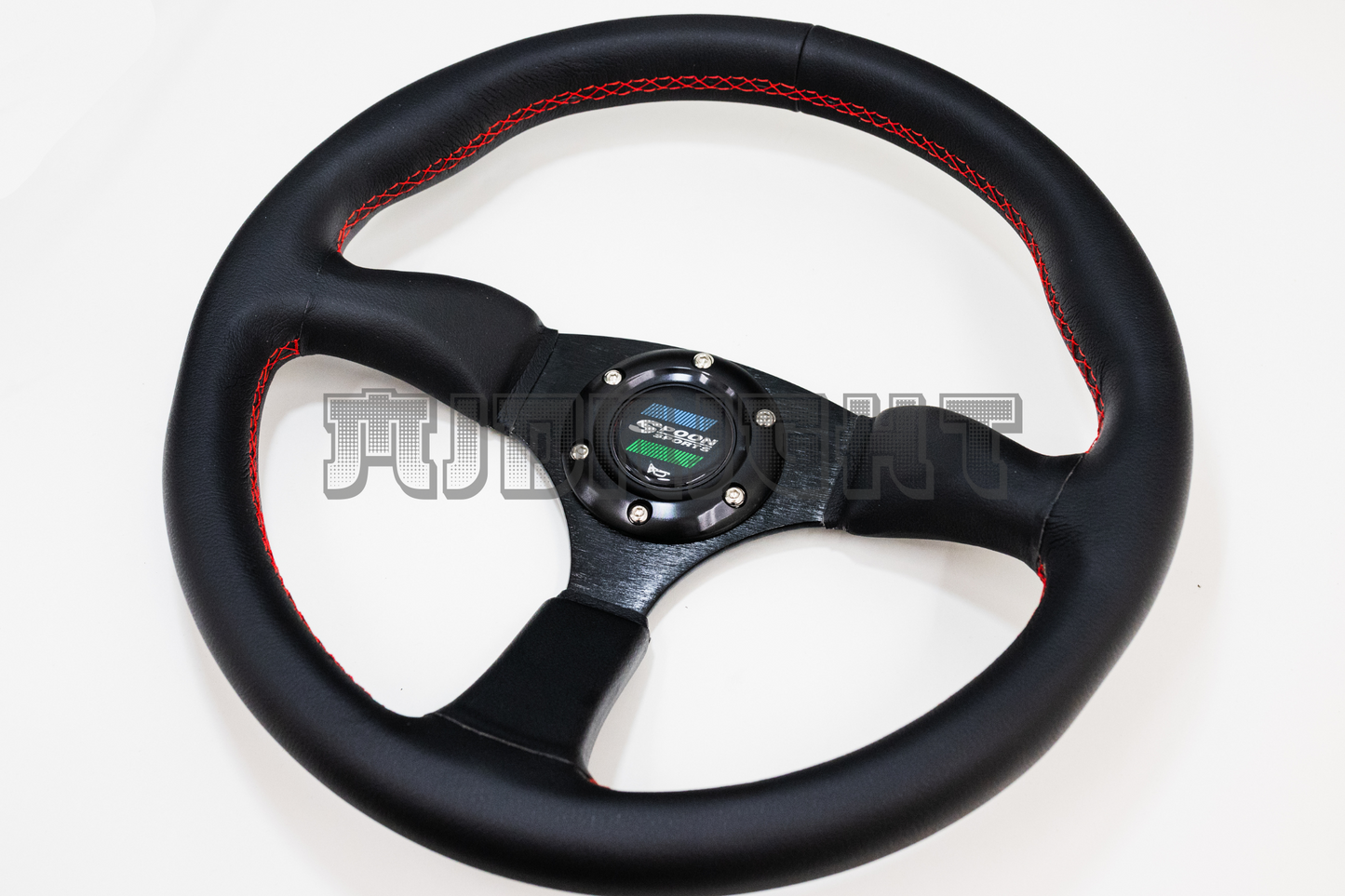 Spoon Sports Style 350mm Leather Steering Wheel