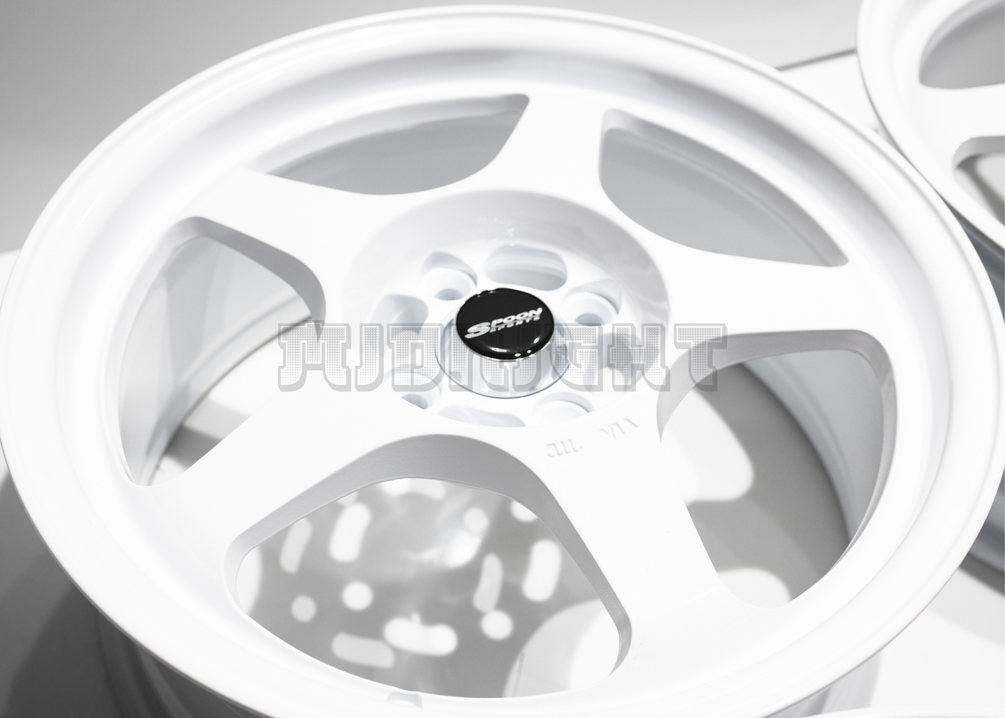 16" White Spoon Sports SW388 Style Wheels (4x100) Square Set
