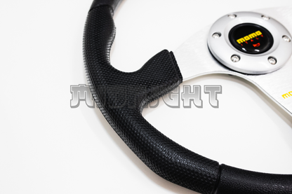MOMO Race Series Style Faux Leather Steering Wheel
