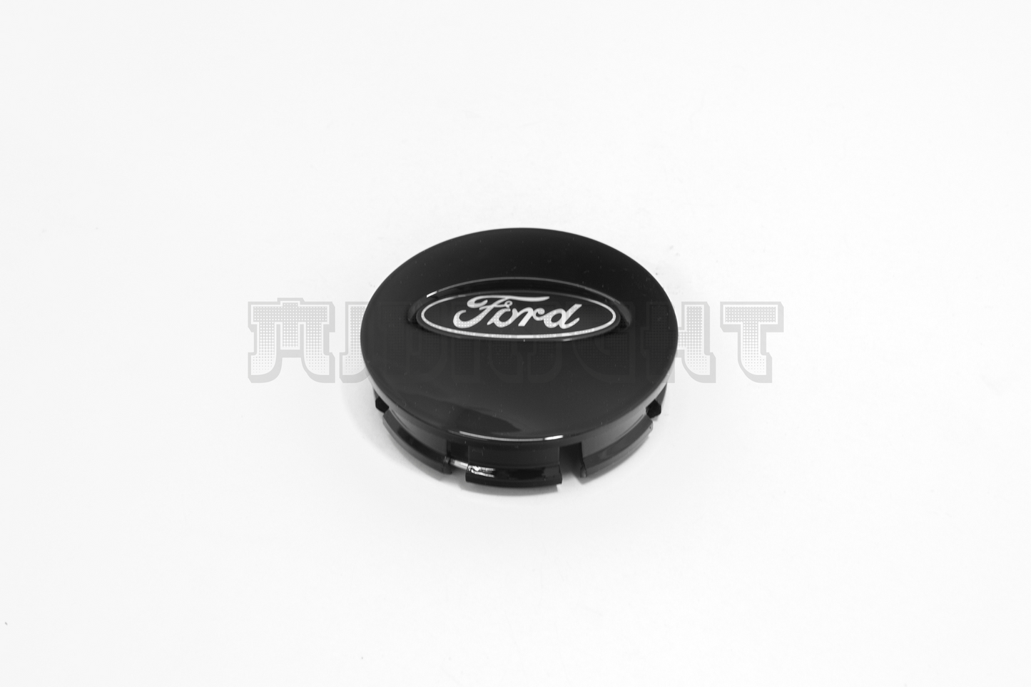 Set Of Four Ford Black Center Hub Caps