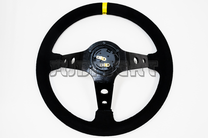 OMP Corsica Scamosciato Style Alcantara Suede 350mm Steering Wheel