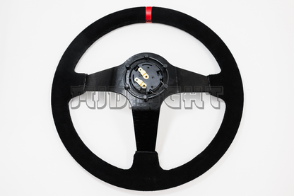 Toyota TRD Style 350mm Black Alcantara Suede Steering Wheel