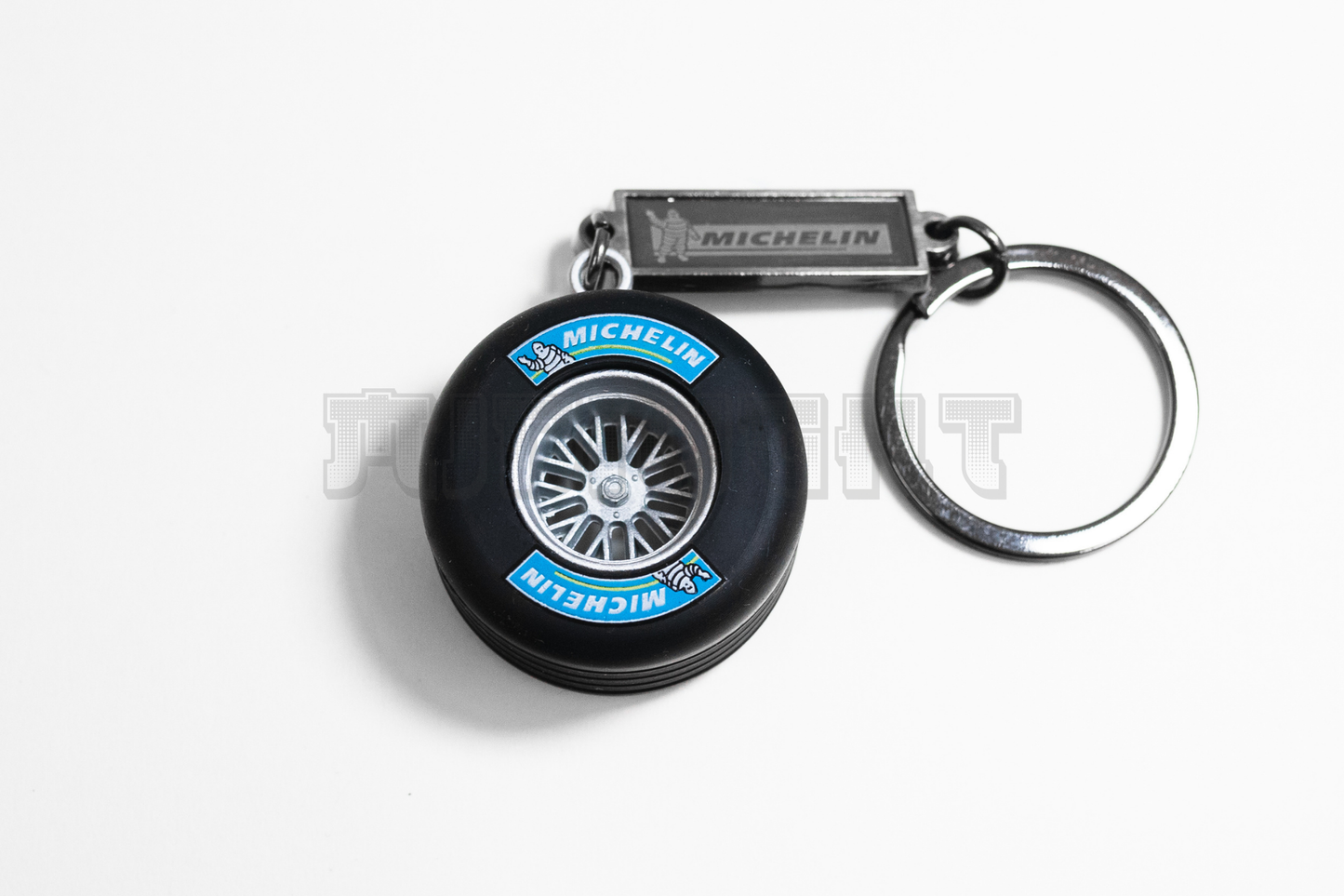 Michelin Blue Wheel & Tire Keychain